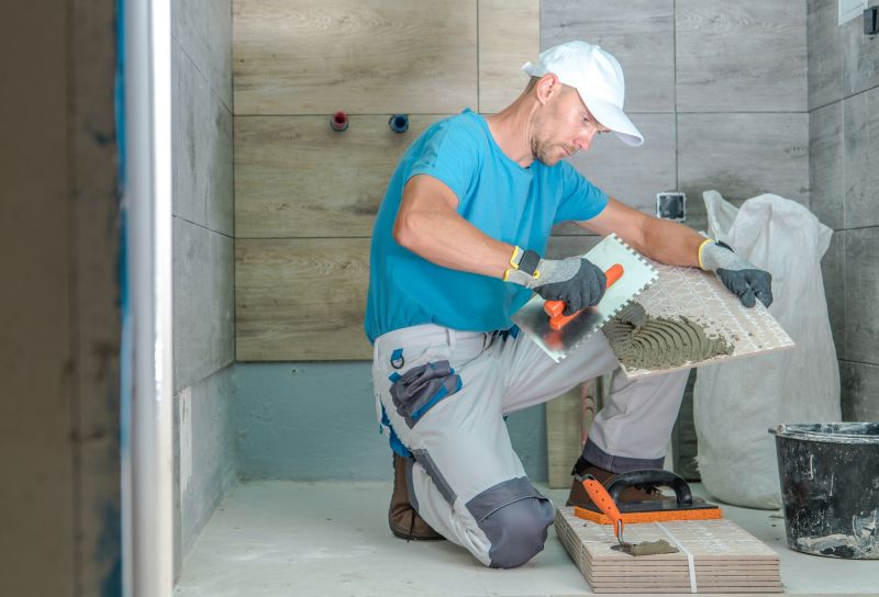 Bathroom Tile Installation detail