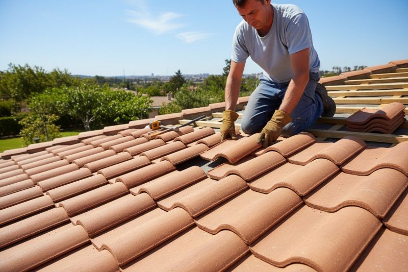 Damaged Tile Replacement detail