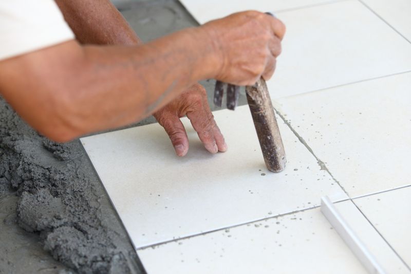 Grout Installation detail