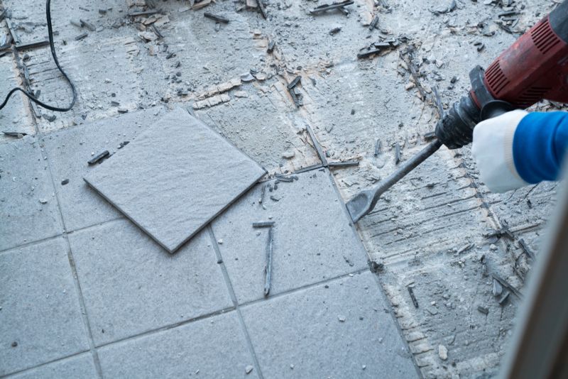 Grout Removal detail