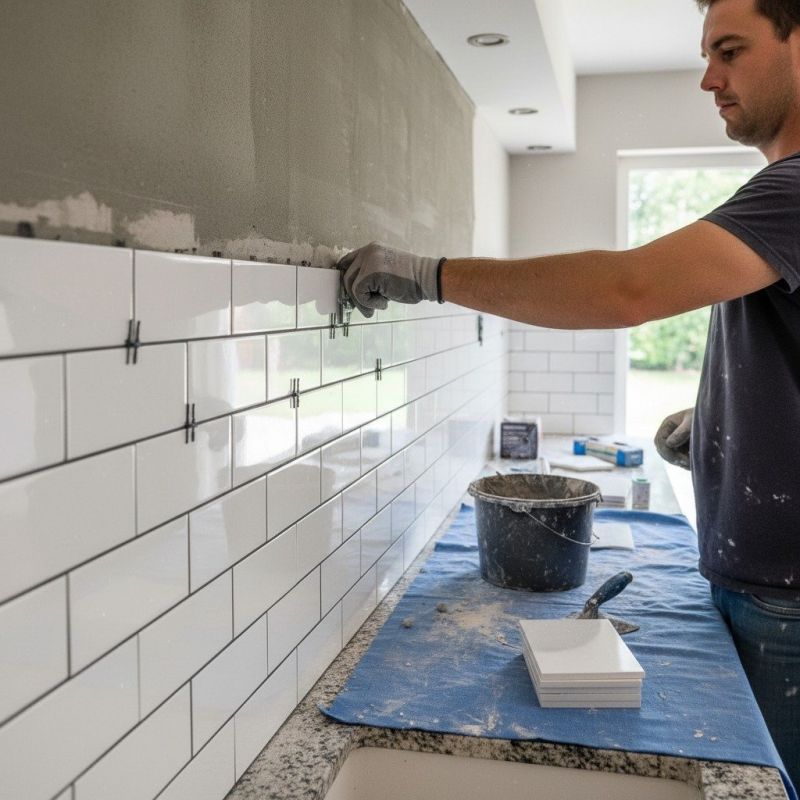 Kitchen Backsplash Service detail