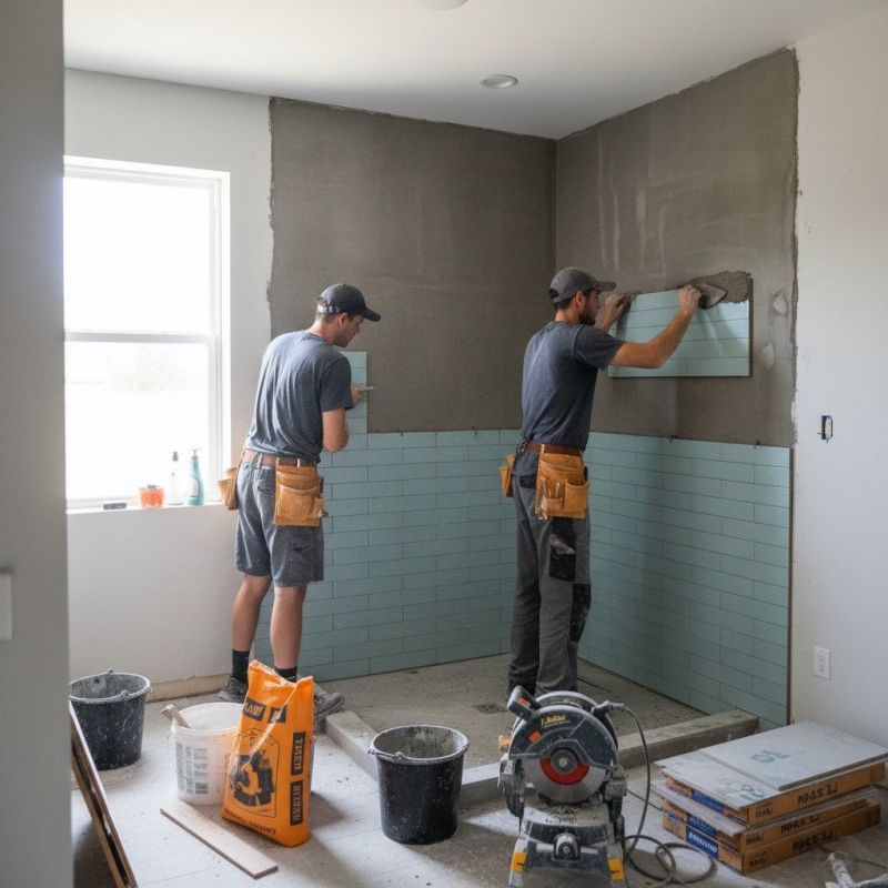 Shower Tiling Service detail