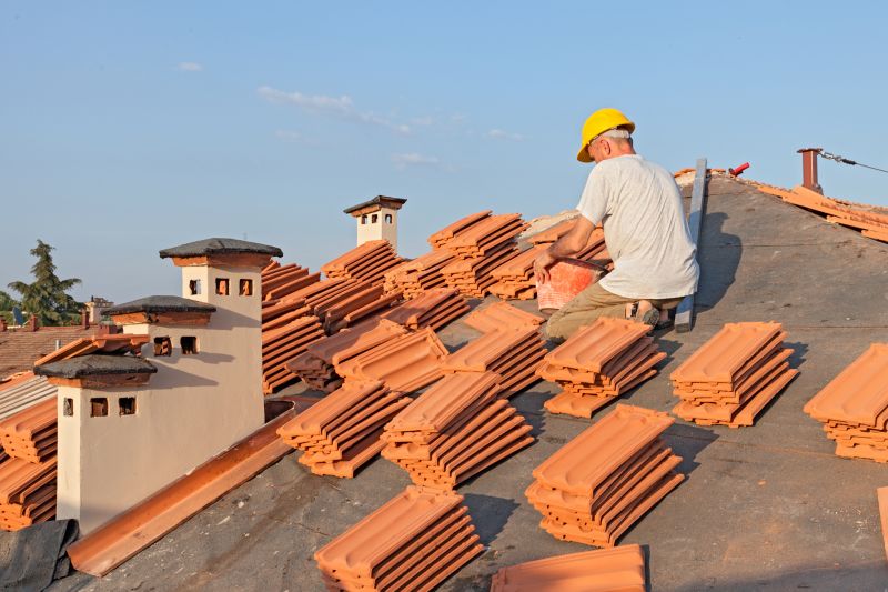 Terrace Tile Installation detail