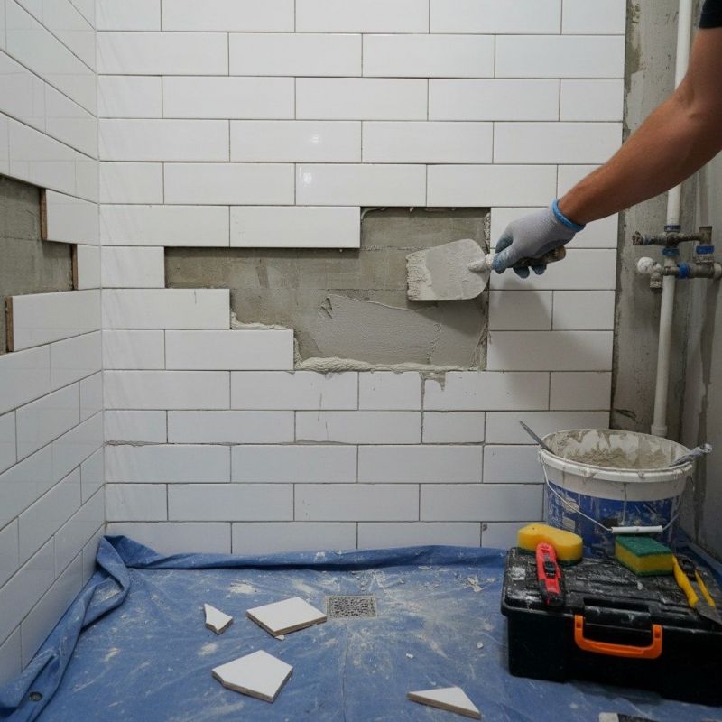 Shower Tile Regrouting