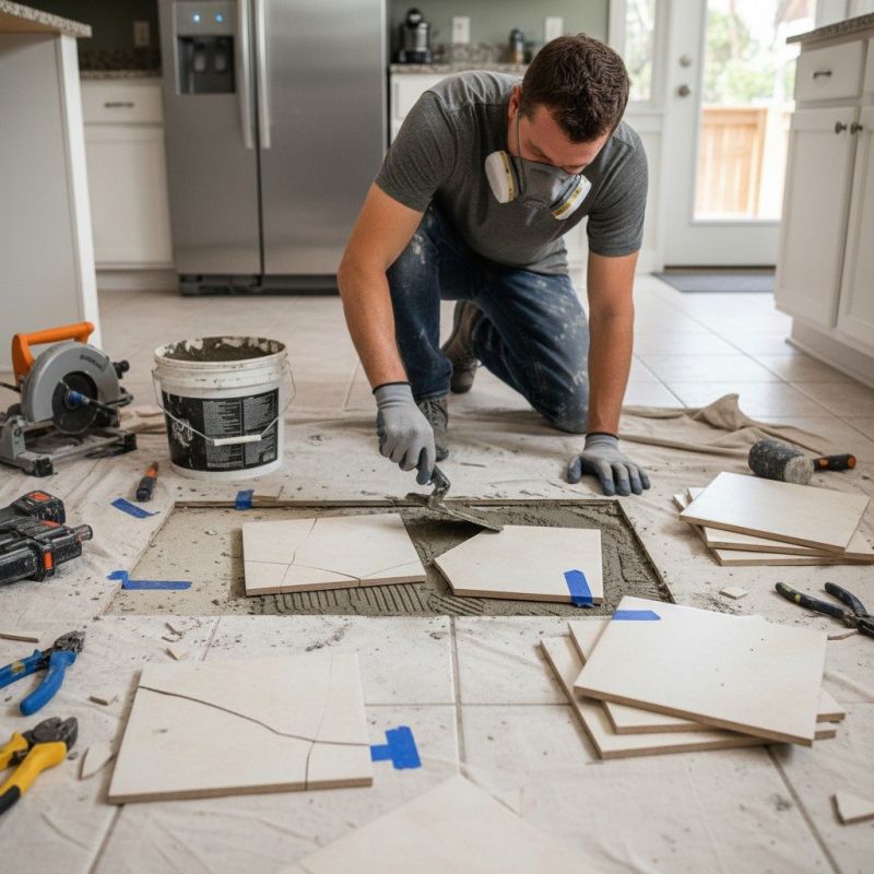 Tile Damage Repair