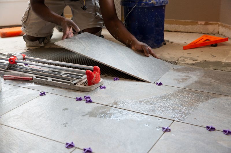 Tile Floor Reglazing